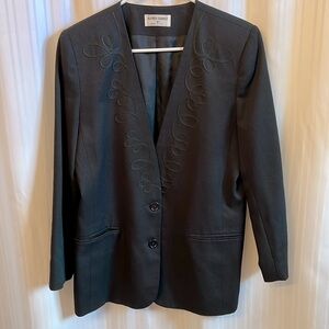 Alfred Dunner Blazer Black Size 8